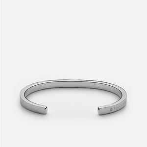 Skultuna 1607 SB Cuff Thin Silver Plated bracelet